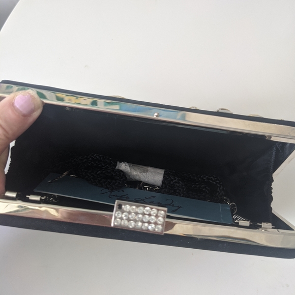 Kate Landry clutch with faux jewel detail. NWT* - Picture 5 of 8